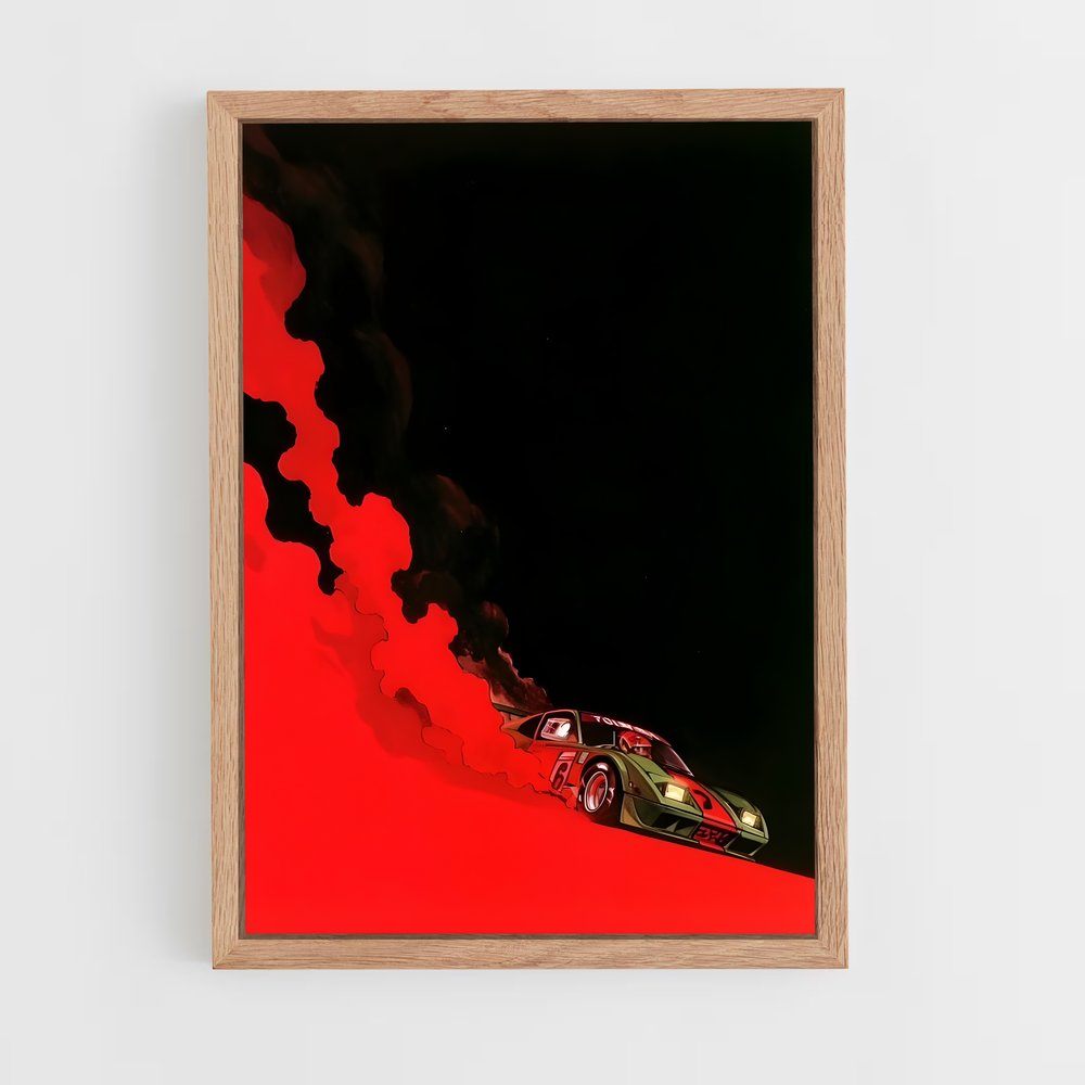 Poster turbo lumineux – affiche Saab (vue 4)